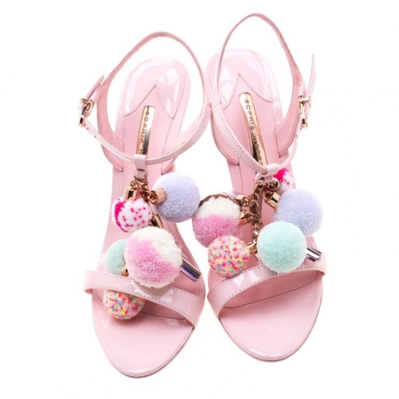 Sophia Webster Layla Pom Pom Sandals - Picture 3 of 7